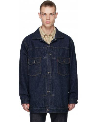 Длинная джинсовая куртка винтажная длинная Levi's Vintage Clothing