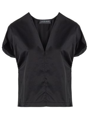 Блузка Icona By Kaos черная