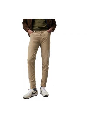 Pantalones chinos slim fit Roy Roger's marrón