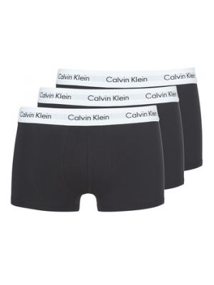 Boxer a vita bassa di cotone Calvin Klein Jeans nero