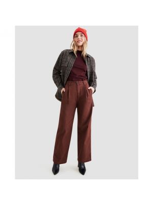 Pantalones chinos de cintura alta Dockers marrón