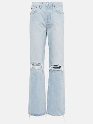 Proste jeansy Re/done - Niebieski