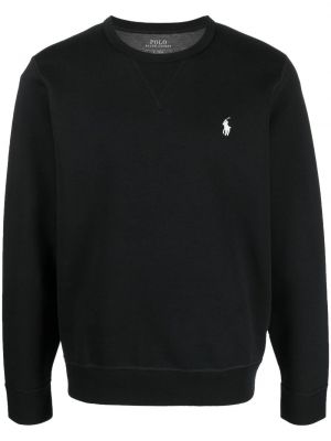 Džemperis ar izšuvumiem Polo Ralph Lauren melns