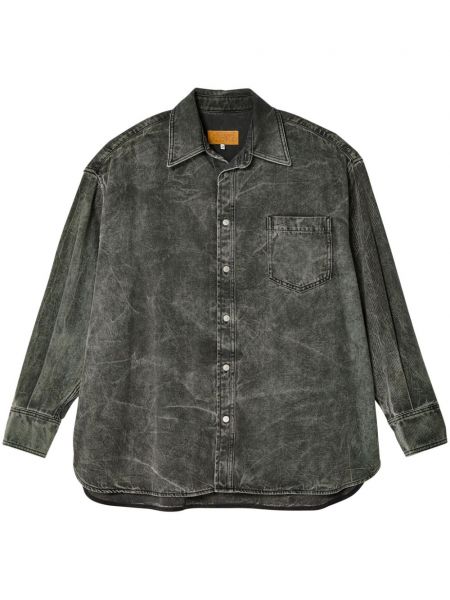 Denim skjorte Mm6 Maison Margiela grå