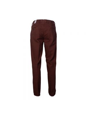 Pantalones chinos plisados L.b.m. 1911 rojo