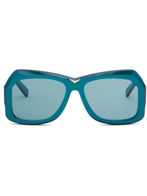 Oversize saulesbrilles Marni zaļš