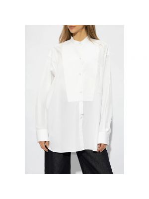 Camisa de algodón oversized Stella Mccartney blanco