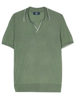 Поло тениска Fedeli зелено
