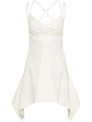 Κοκτέιλ φόρεμα Dion Lee λευκό