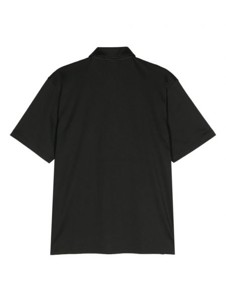 Medvilninis polo marškinėliai Lardini juoda