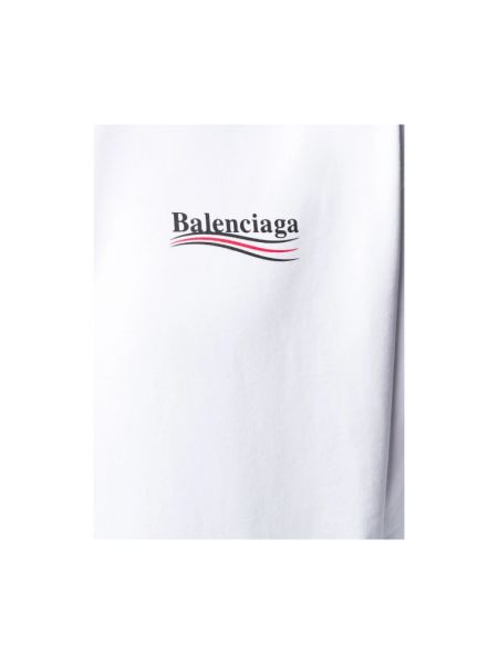 Bluza z kapturem Balenciaga biała