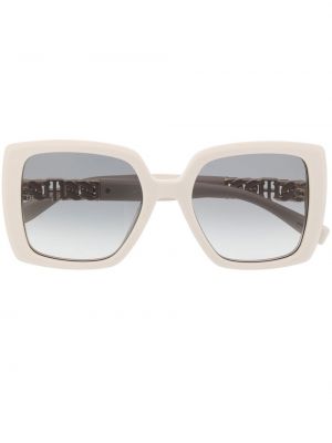 Слънчеви очила с градиентным принтом Tommy Hilfiger бяло
