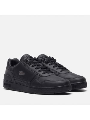 Мужские кроссовки Lacoste T-Clip Leather, EU чёрный