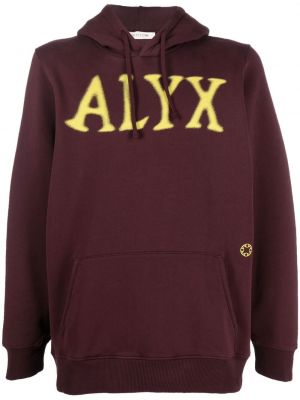 Raštuotas džemperis su gobtuvu 1017 Alyx 9sm raudona