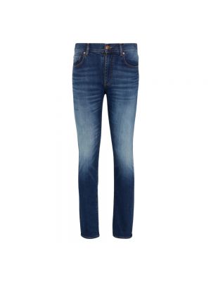 Skinny jeans Armani Exchange blau