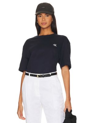 Chemise avec manches courtes large Calvin Klein