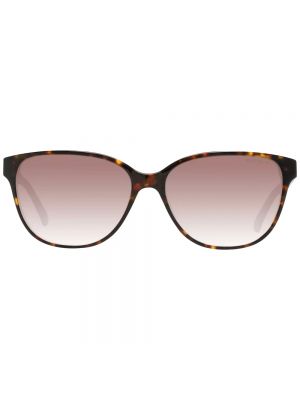 Okulary przeciwsłoneczne gradientowe Gant brązowe