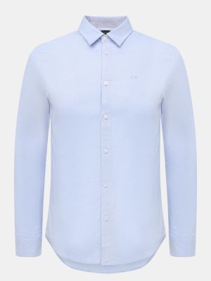 Рубашка Armani Exchange голубая