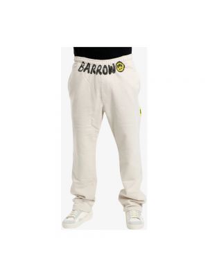 Spodnie sportowe bawełniane Barrow beżowe