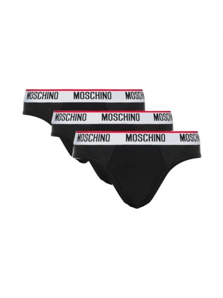Jacquard jersey slips Moschino schwarz