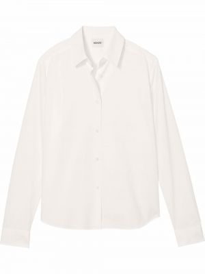 Medvilninė marškiniai Khaite balta