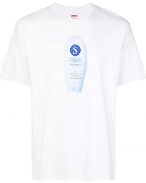 Camiseta Supreme blanco