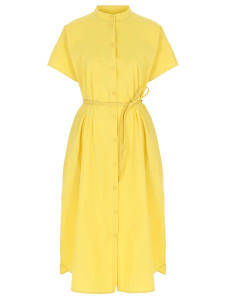 Желтое платье Yves Salomon