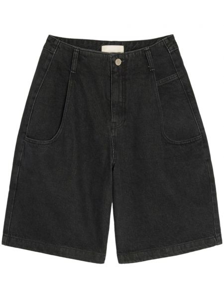 Shorts en jean Amomento noir