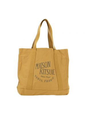 Shopperka Maison Kitsune żółta