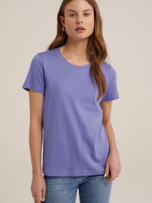 T-shirt We Fashion violet