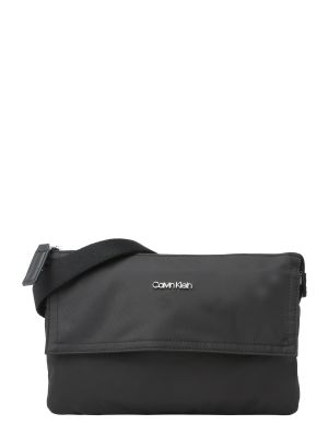 Τσάντα ώμου Calvin Klein μαύρο