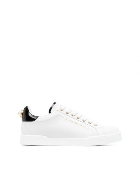Sneakersy Dolce And Gabbana białe