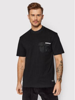 T-shirt Caterpillar noir
