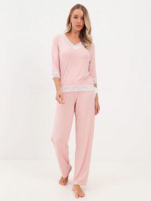 Пижама Luisa Moretti розовая
