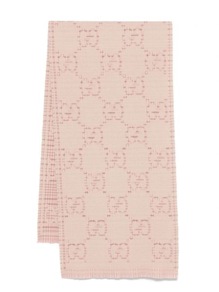 Jacquard villa huivi Gucci pinkki