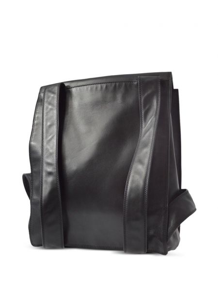 Leder rucksack Chanel Pre-owned schwarz