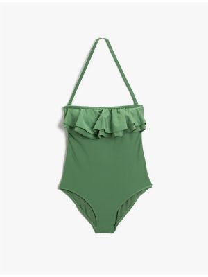 Fodros bikini Koton zöld