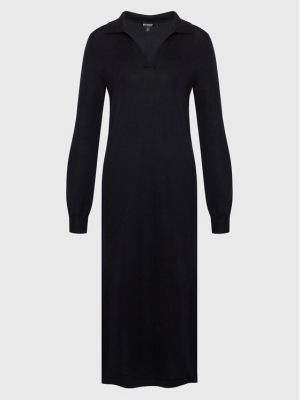 Плетена рокля Ecoalf черно