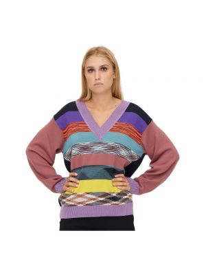 Sweter z dekoltem w serek M Missoni