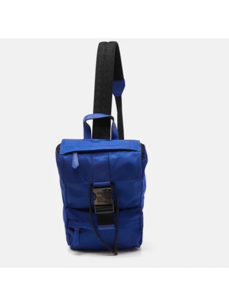 Nylonowy plecak Fendi Vintage niebieski
