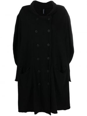 Kašmírový kabát Rundholz čierna