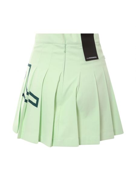 Mini falda plisada J.lindeberg verde