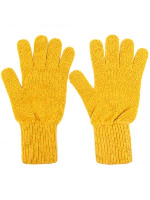 Rękawiczki wełniane Ymc, żółty