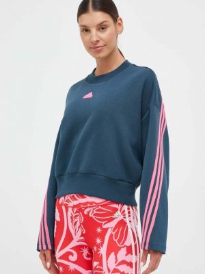 Bluză cu dungi cu croială lejeră Adidas