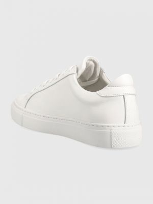 Bőr sneakers Garment Project fehér