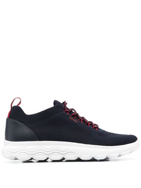 Strikket sneakers Geox blå