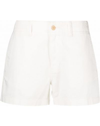 Plisserade chino shorts med broderi med passform Polo Ralph Lauren