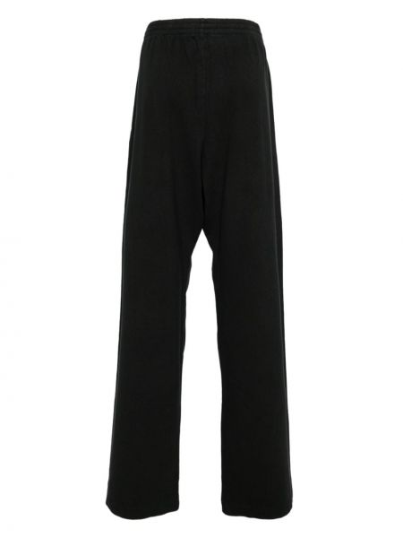 Spodnie sportowe bawełniane Yeezy czarne