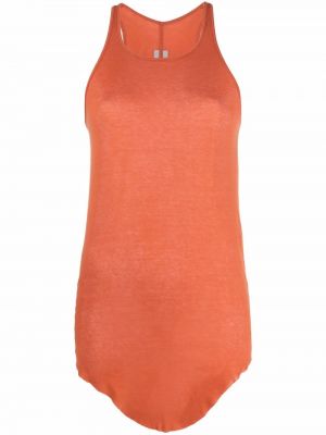 Tank top Rick Owens oransje