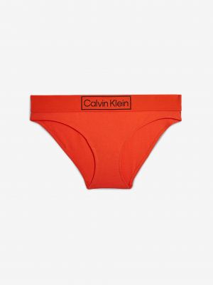Nohavičky Calvin Klein oranžová